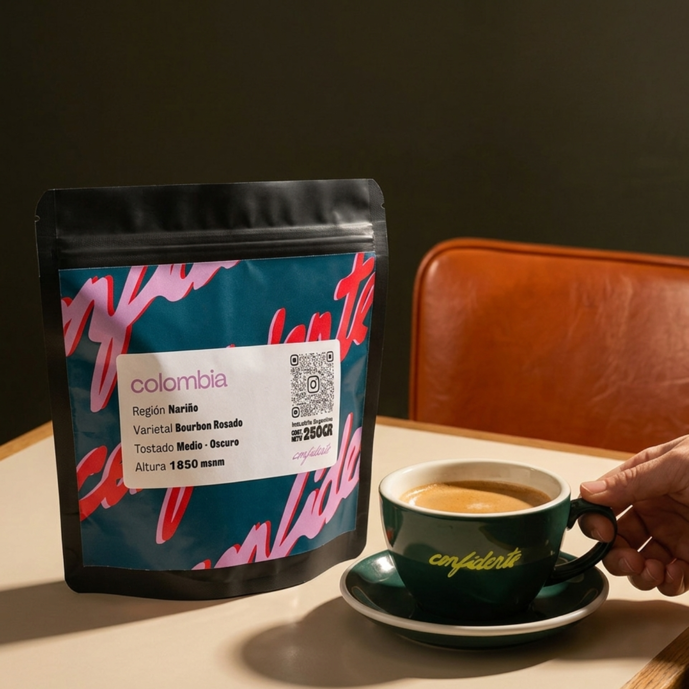 Microlote Colombia 100% Arábica - Bourbon Rosado